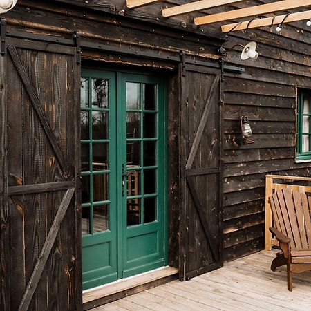 La Ferme Du Pont De Maumy, Cabane Au Bord De L'Etang Et Bain Nordique Busserolles Exterior foto